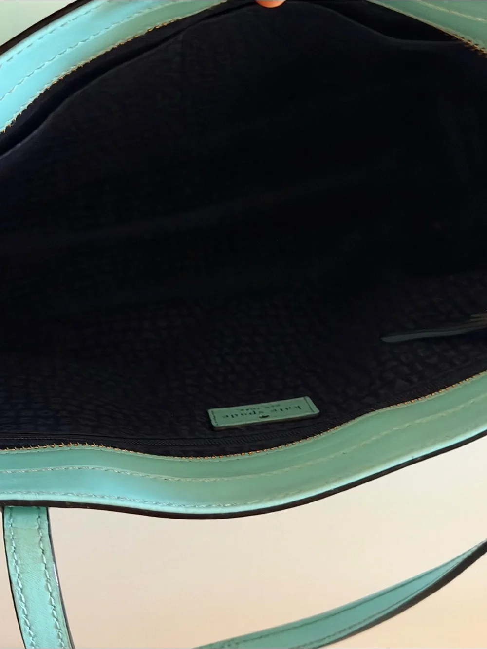 kate spade Turquoise Leather Tote